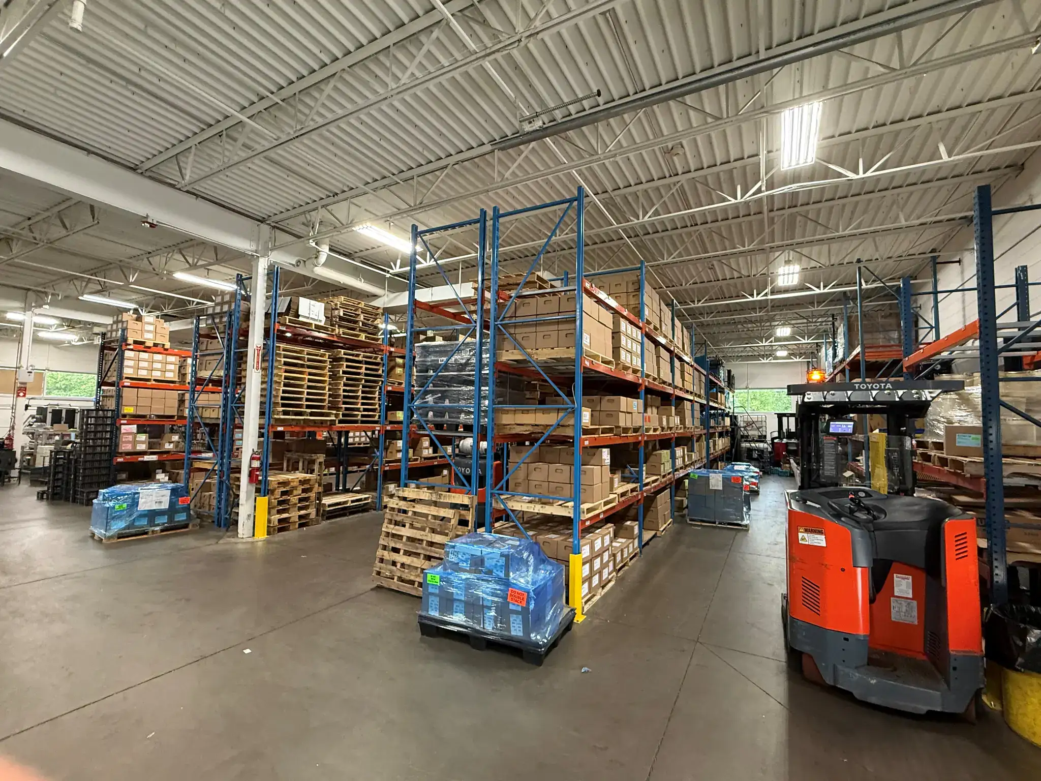 Gates Albert warehouse and finished-goods inventory