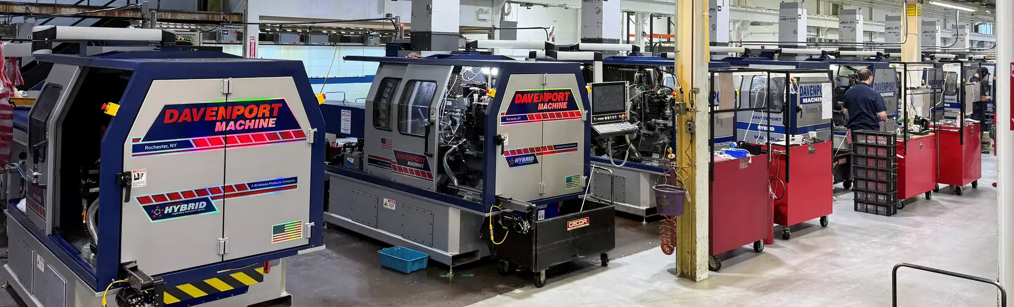 Davenport Hybrid CNC machining