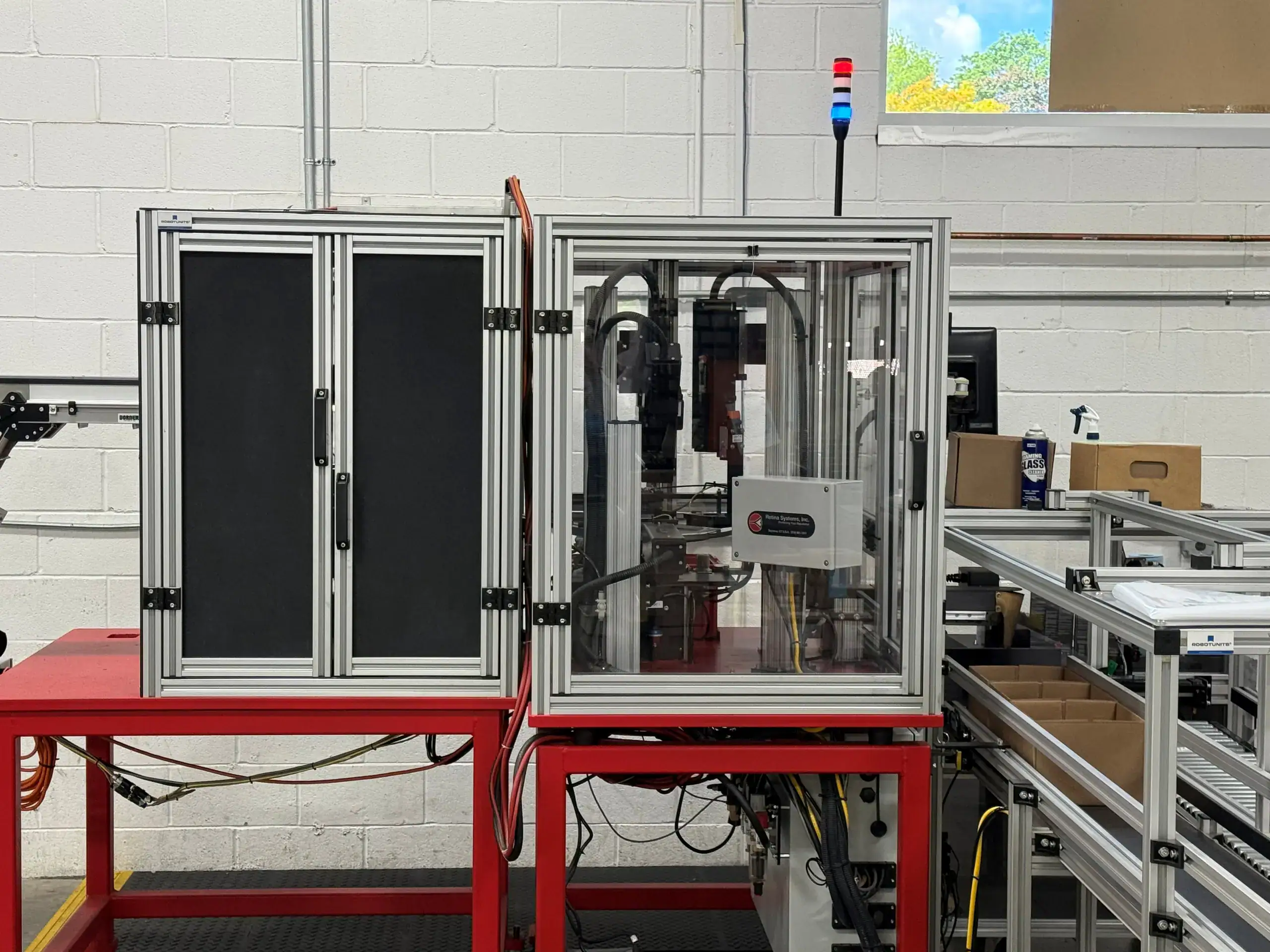 Automated optical inspection at Gates Albert