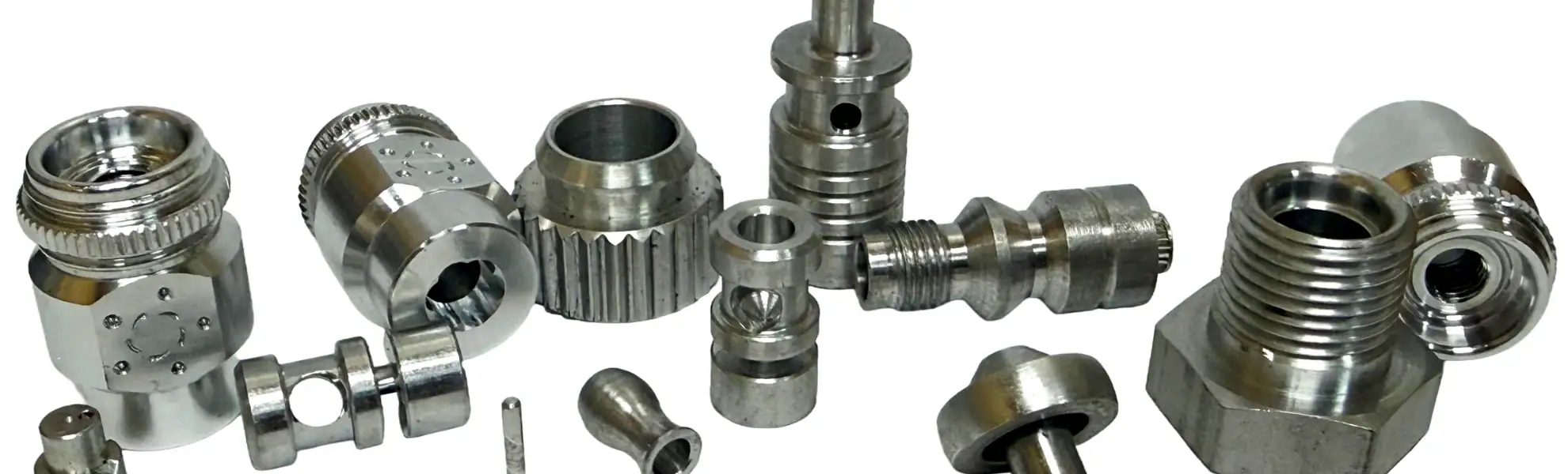 Precision-machined aluminum turned parts — Gates Albert