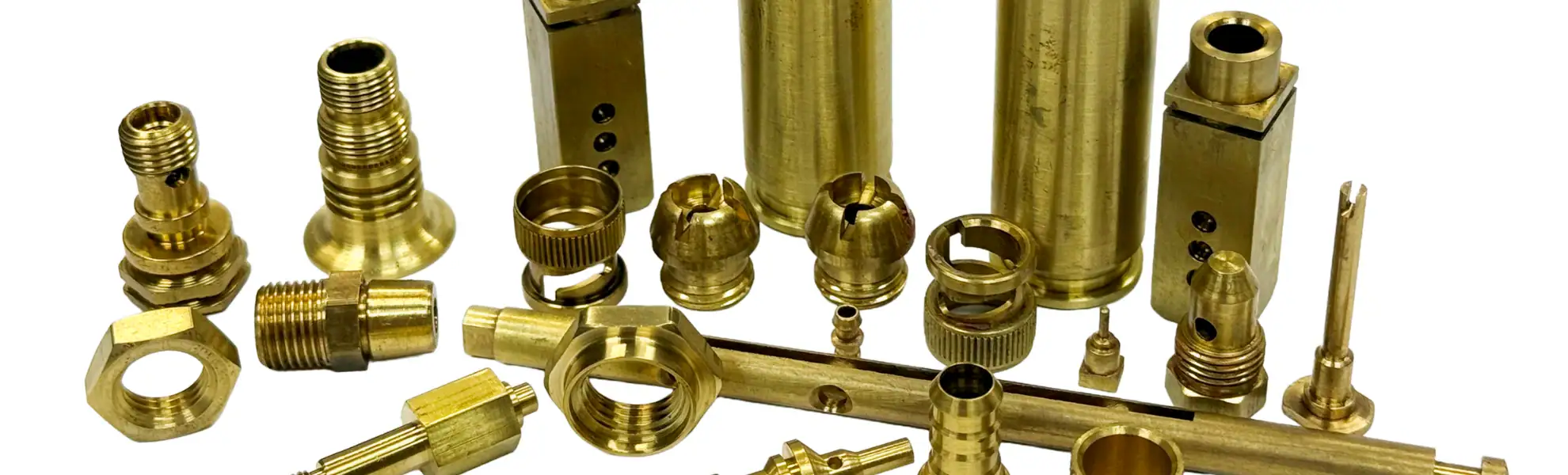 Precision-machined brass components — Gates Albert
