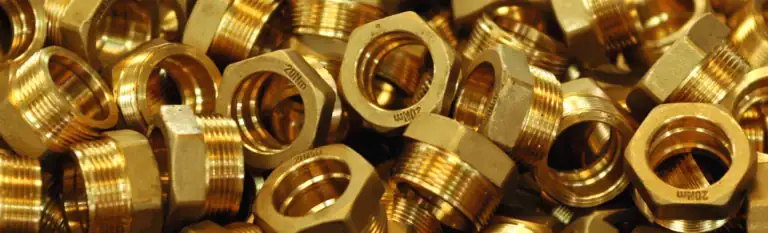 Precision-turned bronze components