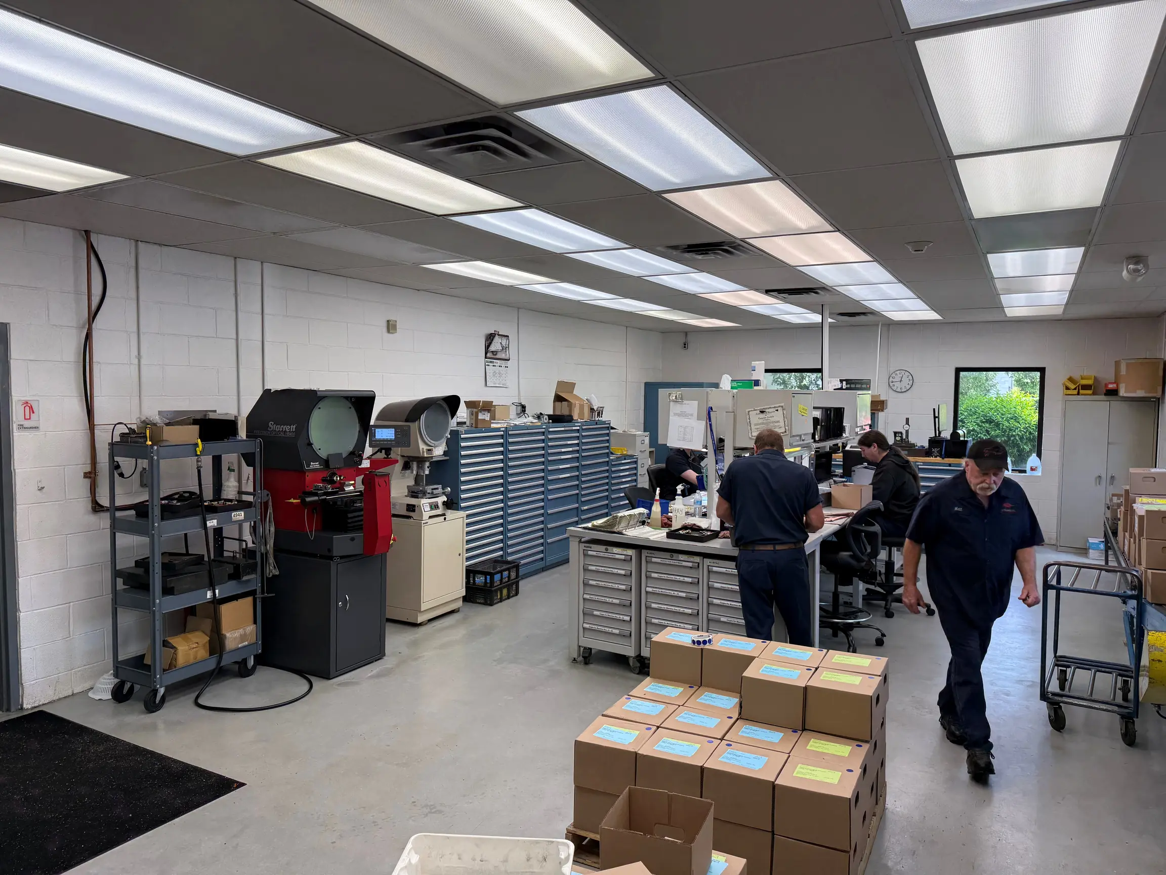 Quality lab — documentation and control plans